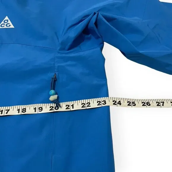 Nike ACG Storm-Fit Cascade Rains Full-Zip Up Jacket Blue DV9415-435 Men's Size M - Picture 4 of 7